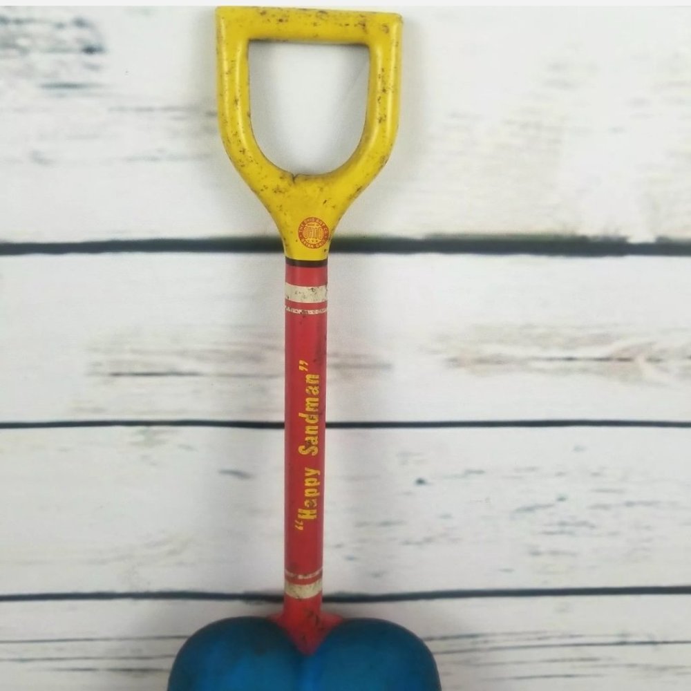 Ohio Art Shovel Boy Dog Whistling Sandman Vintage - Picture 8 of 9